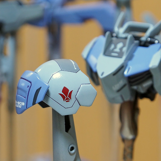 HGIBO ガンダム バルバトスルプスレクス製作6／スミ入れ、デカール貼り
