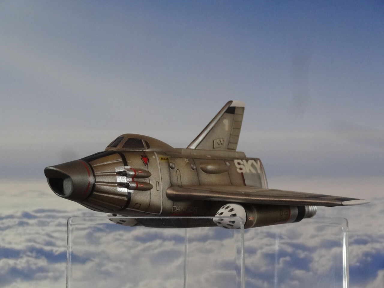 スカイダイバー～謎の円盤UFO～ 1／72モデル製作記（2作目