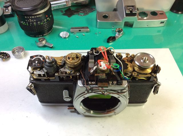 カメラ修理 minolta SR505 ミノルタSR505 : カメラ修理工房日記