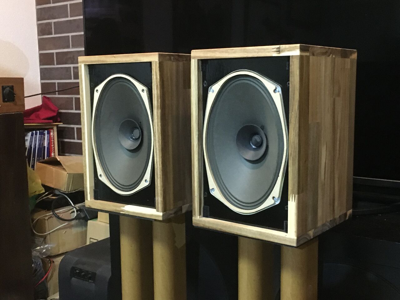 RFT 20㎝フルレンジL2153PBシステム 太く逞しい音JAZZ再生に最適