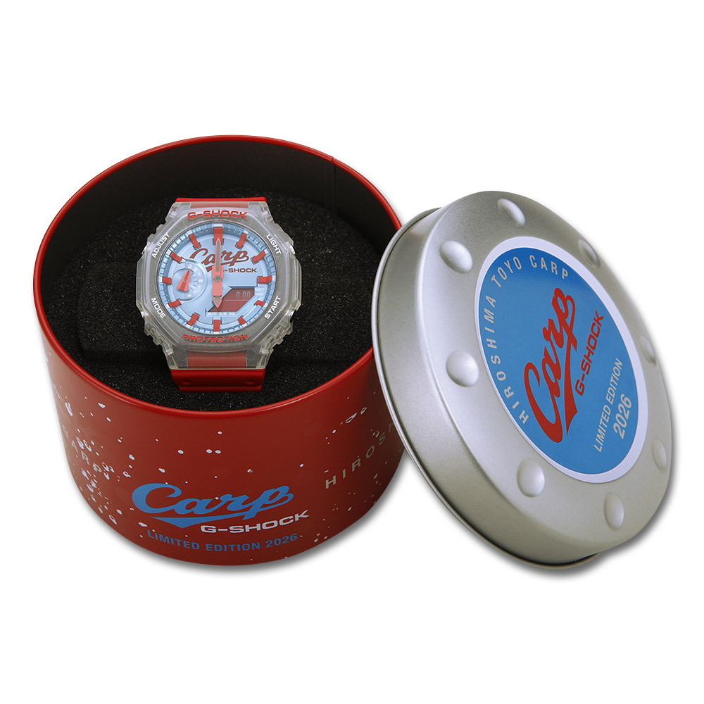 広島カープコラボG-SHOCK2026年モデル発表！ベースは”カシオーク