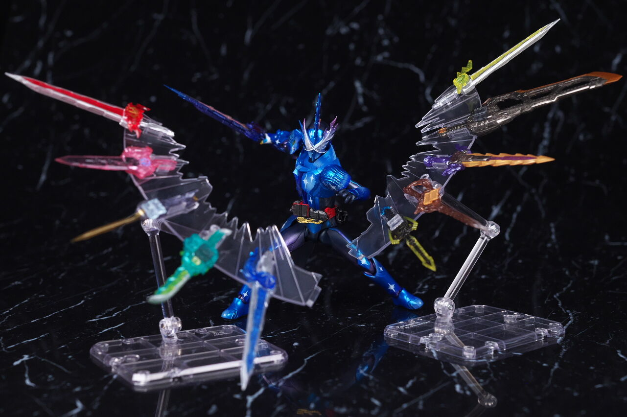 S.H.フィギュアーツ 仮面ライダークロスセイバー10聖剣セット レビュー