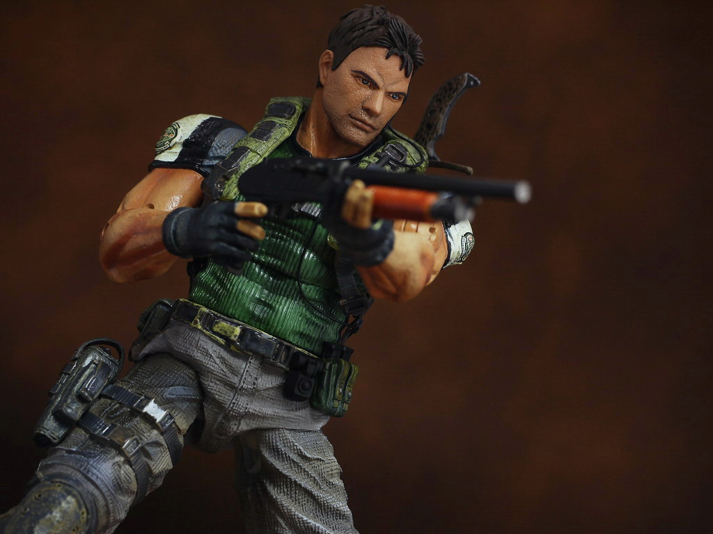 PLAY ARTS改 BIOHAZARD5 クリス・レッドフィールド レビュー : はっちゃか