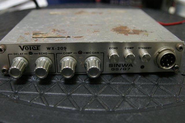 VOICE WX-209 無線機用 VOICE WX―209 ICエコ― マイクコンプレッサ―