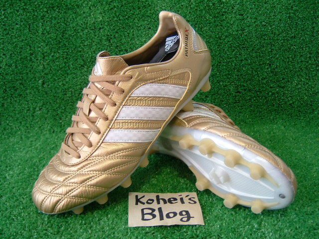 adidas パティークX TOP 金 : Kohei's BLOG サッカースパイク情報ブログ