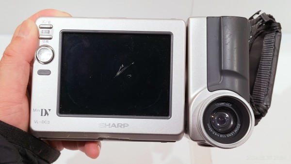 1997/平成9/SHARP/VL-DC3/DV/DIGITAL VIEWCAM/シャープ/液晶ビューカム