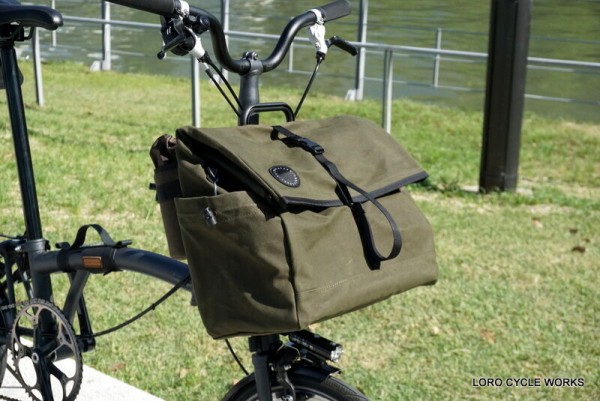 FAIRWEATHERからBROMPTONバッグ登場!!! : LORO CYCLE WORKS
