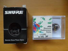 シュアSHUREカートリッジ M44G交換針、オーディオ特性と音は変わる