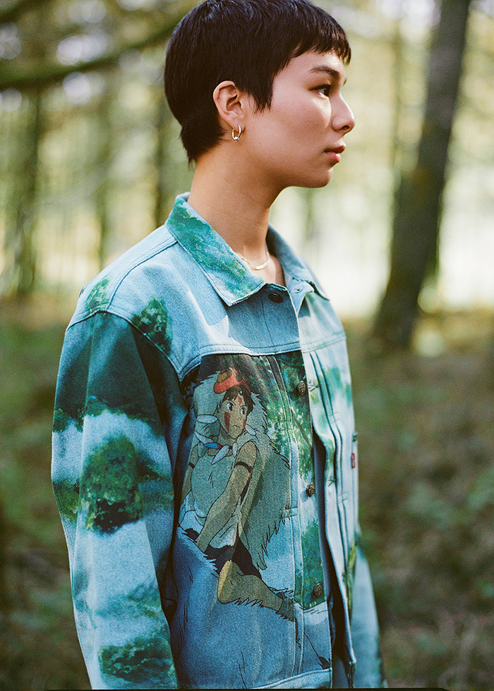 Levi's® と「もののけ姫」がコラボレーション – 人気キャラクターや名