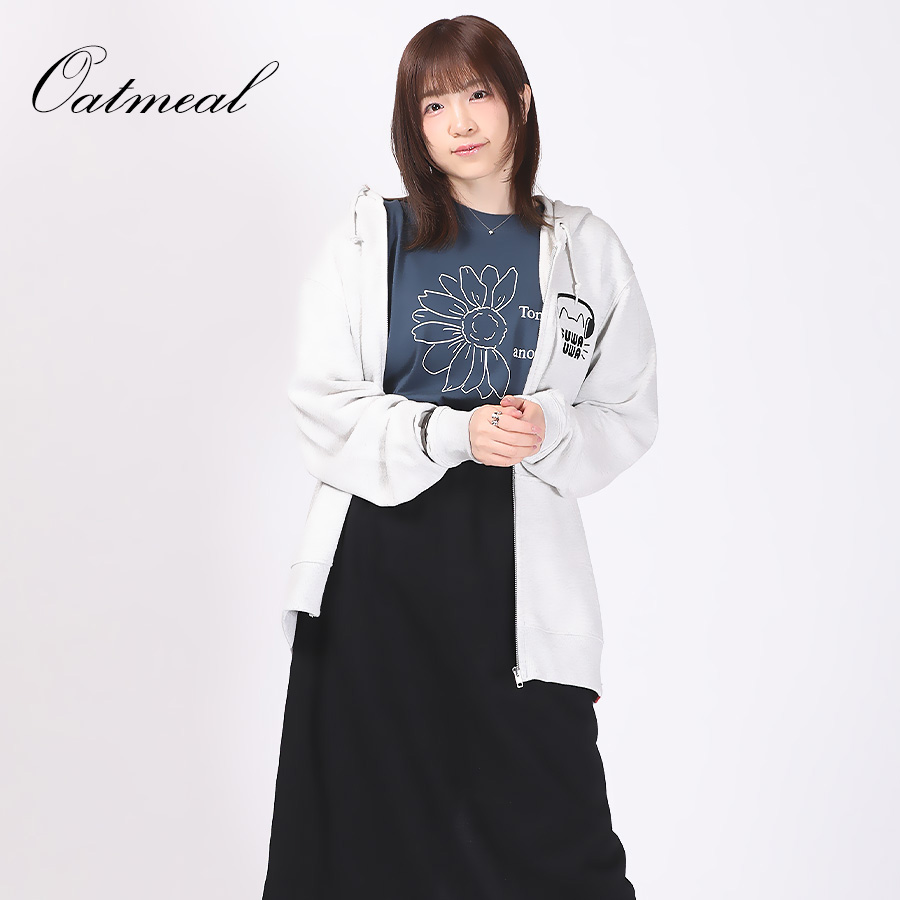 受注期間限定！諏訪彩花コラボ企画第2弾！コラボZIPパーカー◇諏訪彩花