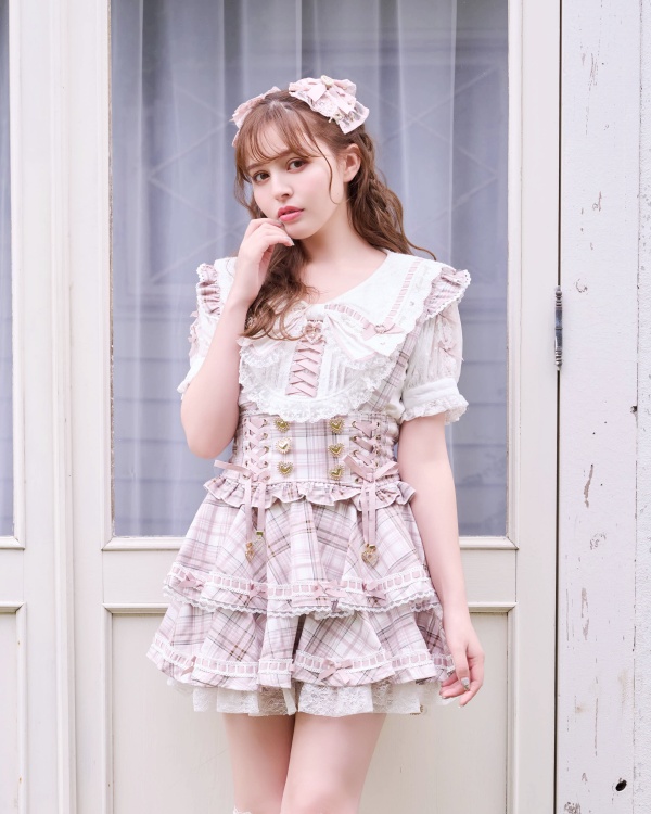 スカラップリボン衿リブトップス ｜ LIZ LISA（リズリサ）公式通販