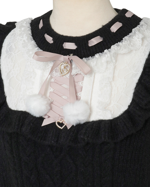 スピンドルポンポンニットトップス ｜ LIZ LISA（リズリサ）公式通販