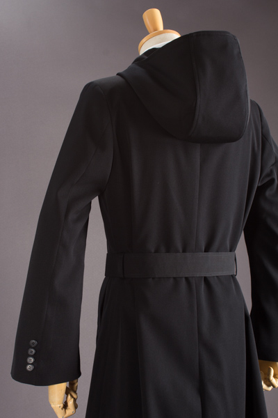 フード付き ロングコート ジップアップ 135｜着丈135㎝｜東京上野