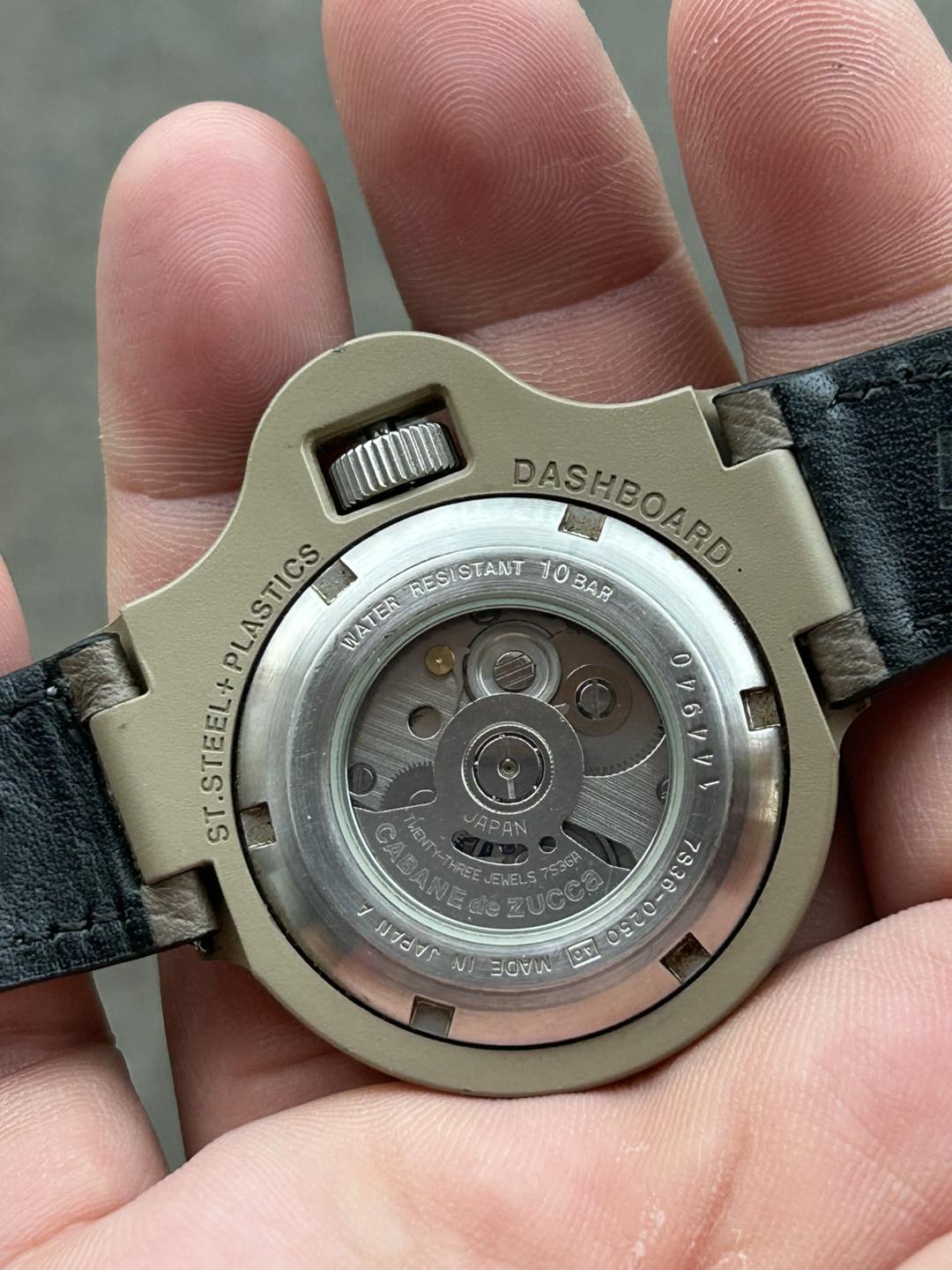 SEIKO x Cabane de Zucca JDM Giugiaro Dashboard Automatic White