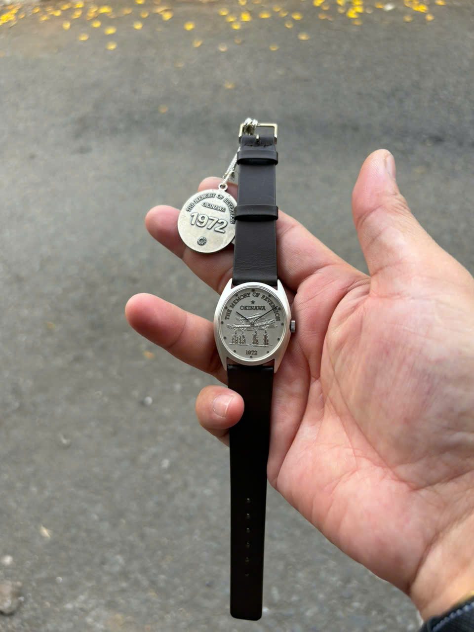 1972's The Memory of Reverion Okinawa- Citizen hand winding watch