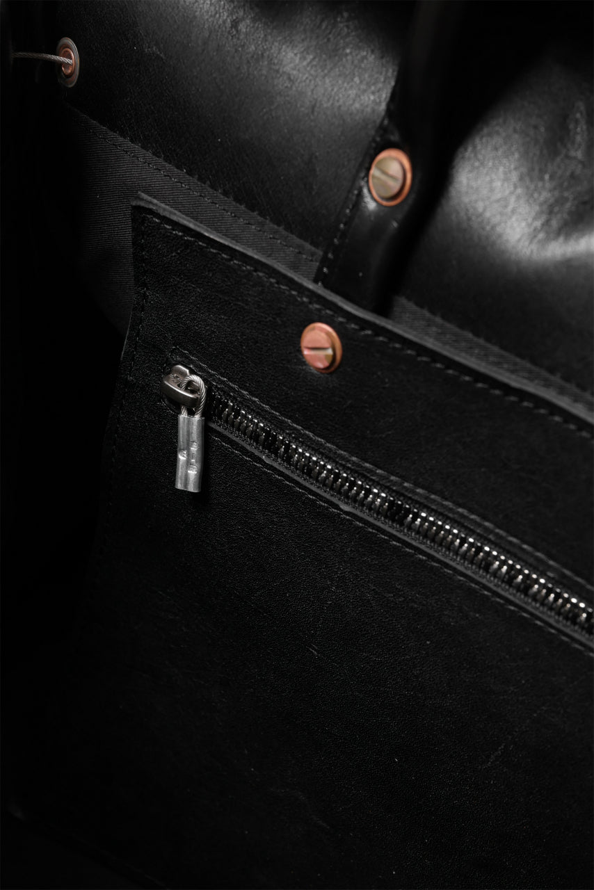 ierib exclusive Bark Bag #35 / Smooth Horse + Seal (BLACK)の商品