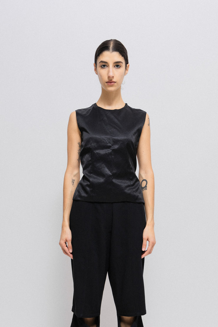 ANN DEMEULEMEESTER - SS96 Open back top (runway) – L'OBSCUR