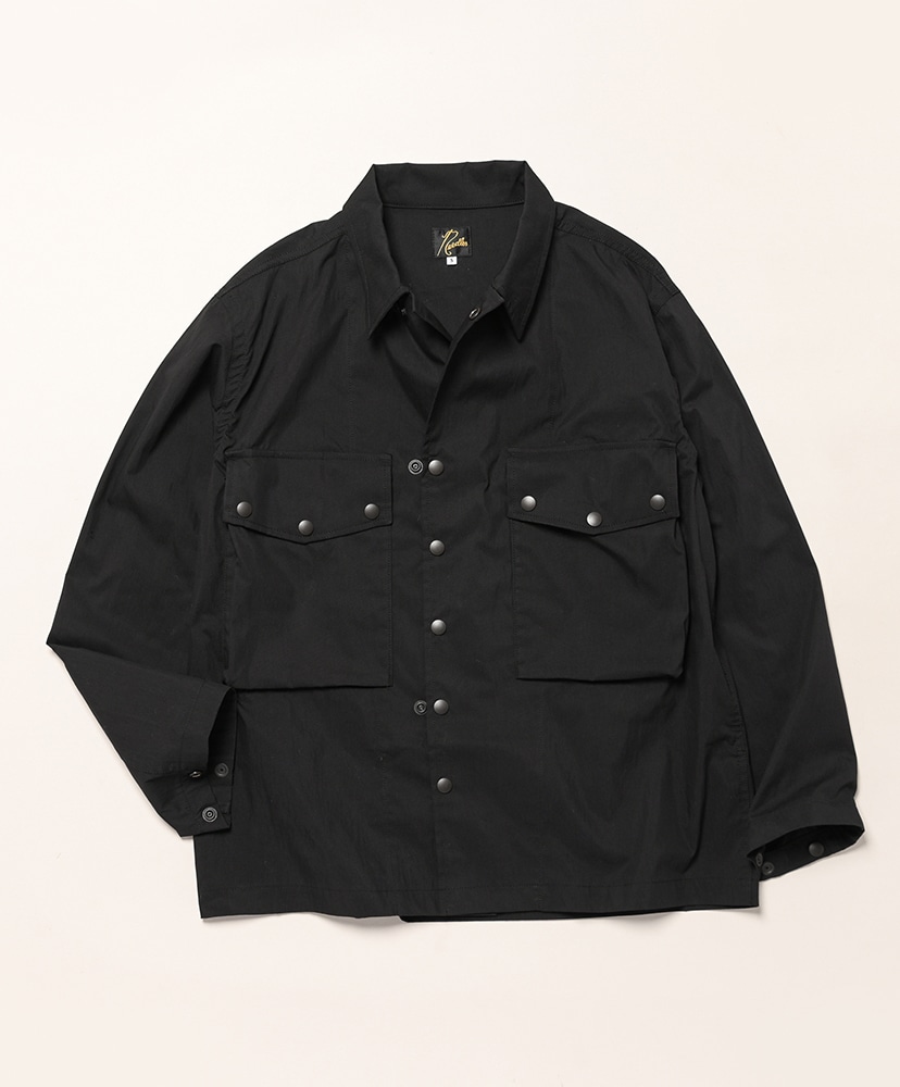 Field Jacket - C/N Oxford(M(MEN) Black/ブラック): NEEDLES