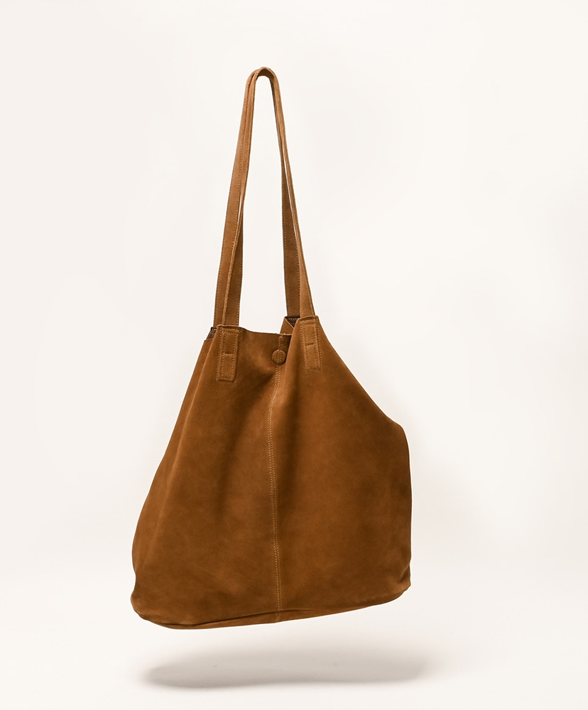 Big Tote Type1 Oil Suede(XL Brown/ブラウン): Morphee