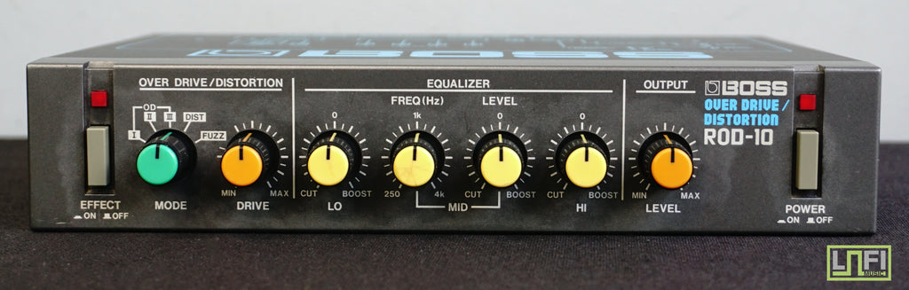 Boss ROD-10 80's Over Drive / Distortion Vintage Micro Rack
