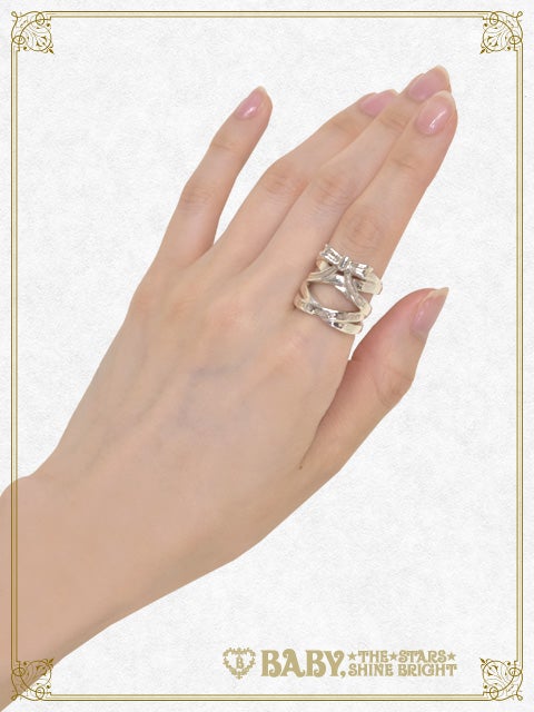 BABY THE STARS SHINE BRIGHTレースアップリボンリング BABY, THE