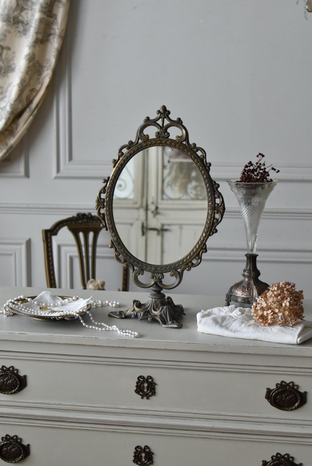 フランスアンティークインテリア スタンドミラー.23 アンティーク