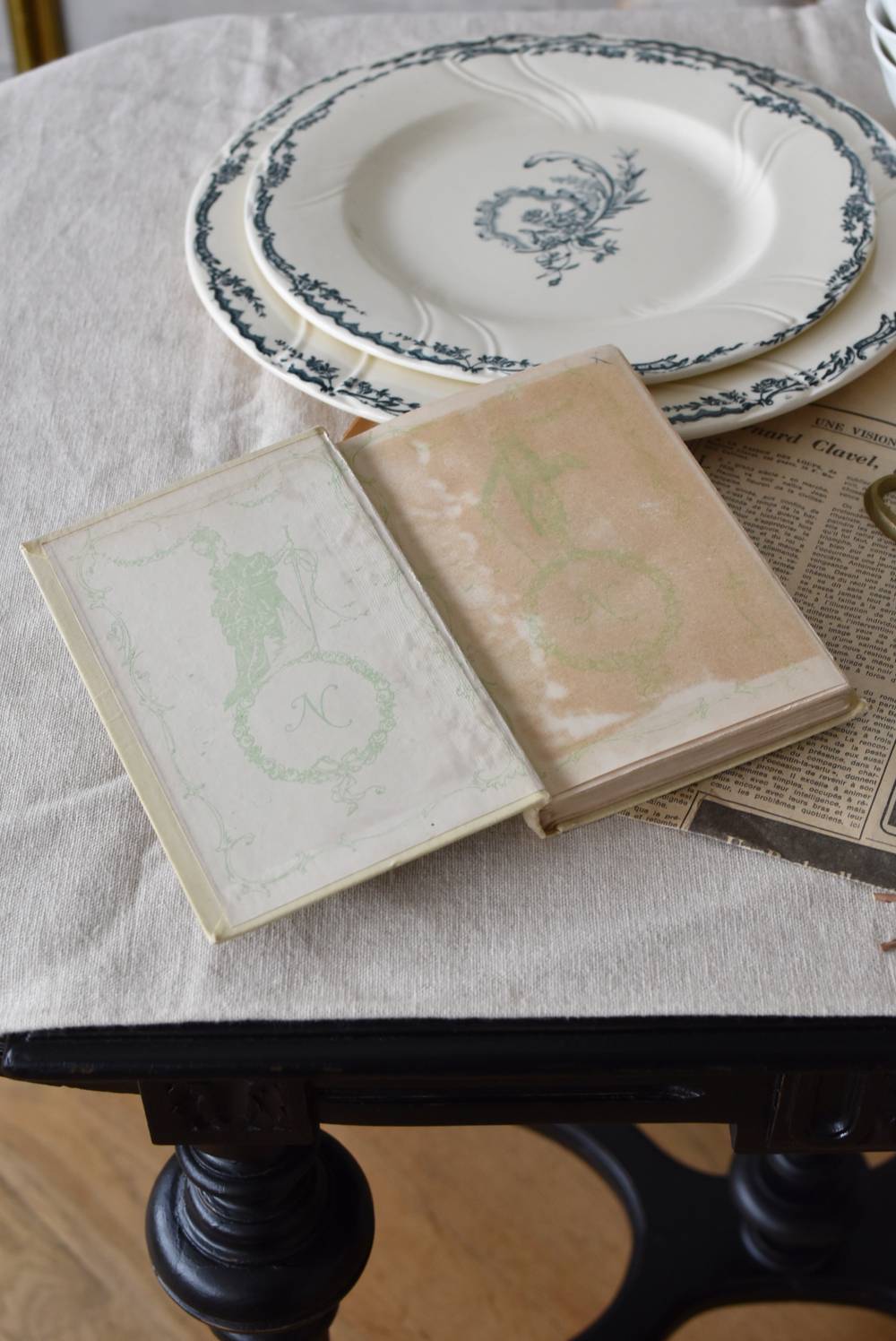 アンティークブック.NELSON(Gold1) フランスアンティーク雑貨 古書