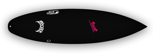 3D Carbon Technology - Lost Surfboards by Mayhem
