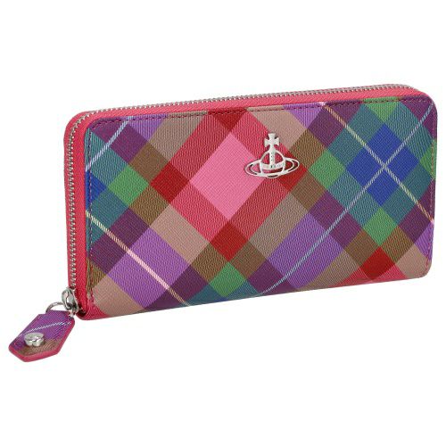 ヴィヴィアンウエストウッド 長財布 レディース SAFFIANO PRINTED