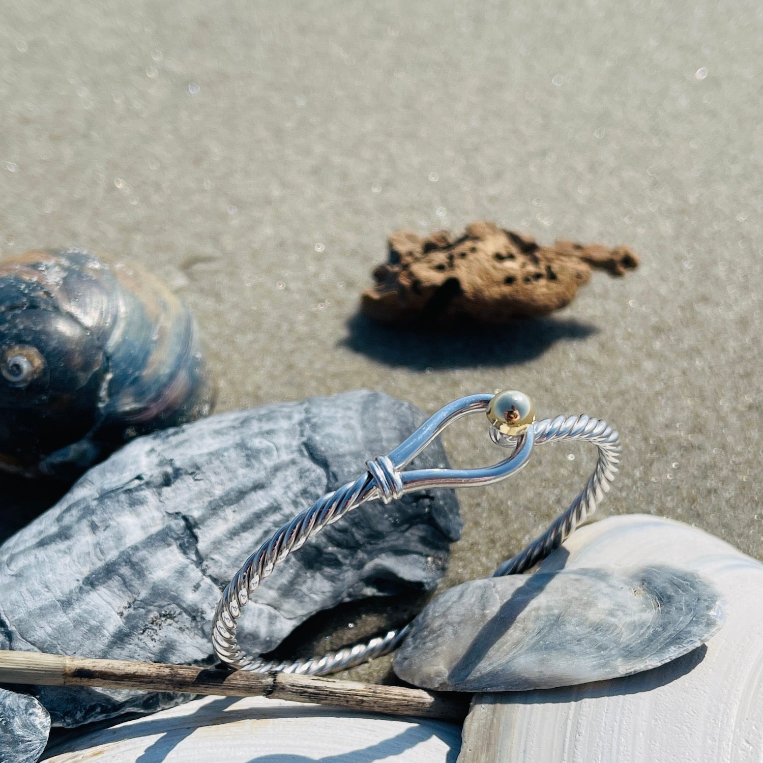 Stone Harbor Hook Bangle – Jewelry Studio