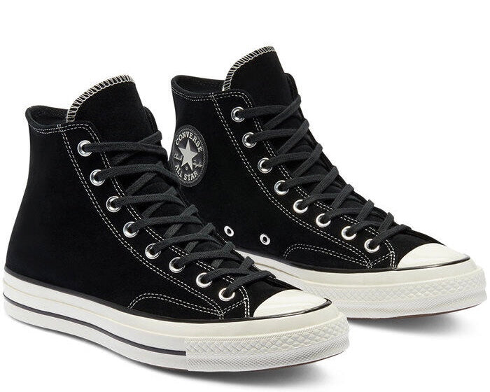 送料無料】CT70 HI BLACK SUEDE 169336C – LOWHAI