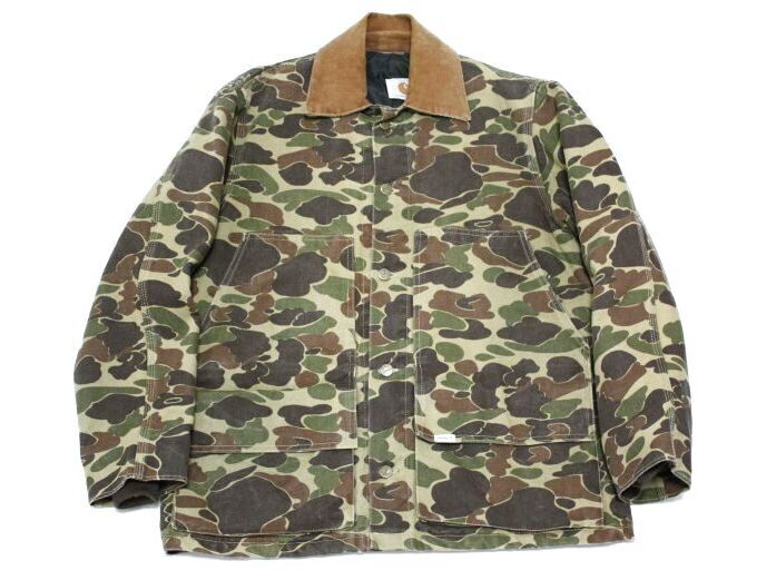 80's Carhartt 100Years ハンティングジャケット ダックハンターカモ