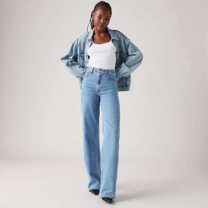 Ribcage Wide Leg Women's Jeans - Medium Wash | Levi's® US