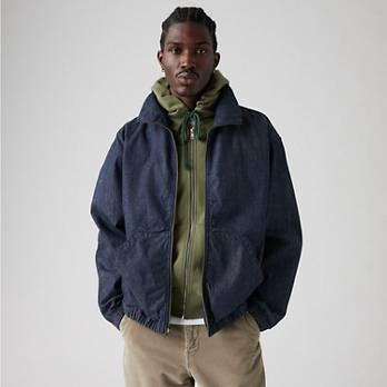 Full Zip Sports Jacket - Dark Wash | Levi's® US