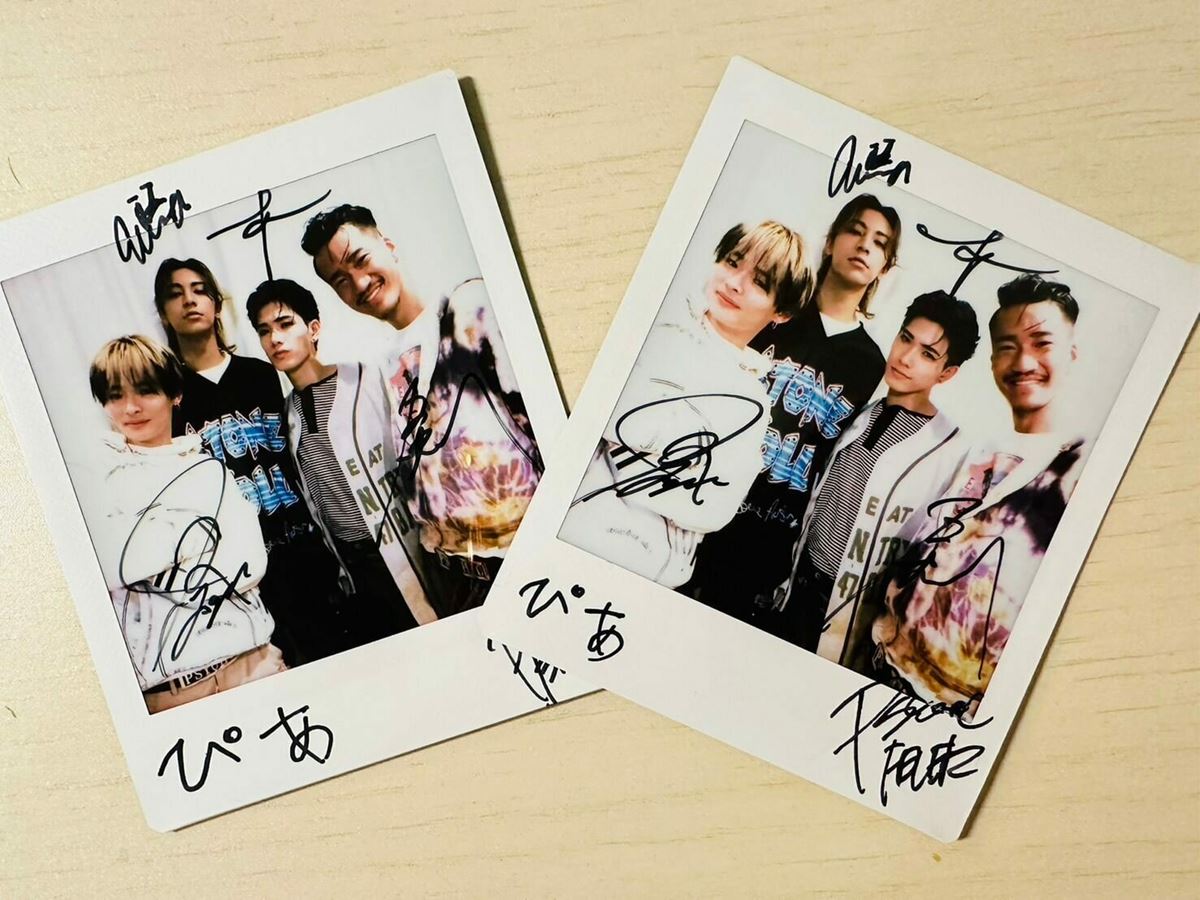 プレゼント】PSYCHIC FEVER from EXILE TRIBE サイン入りポラ 2名様