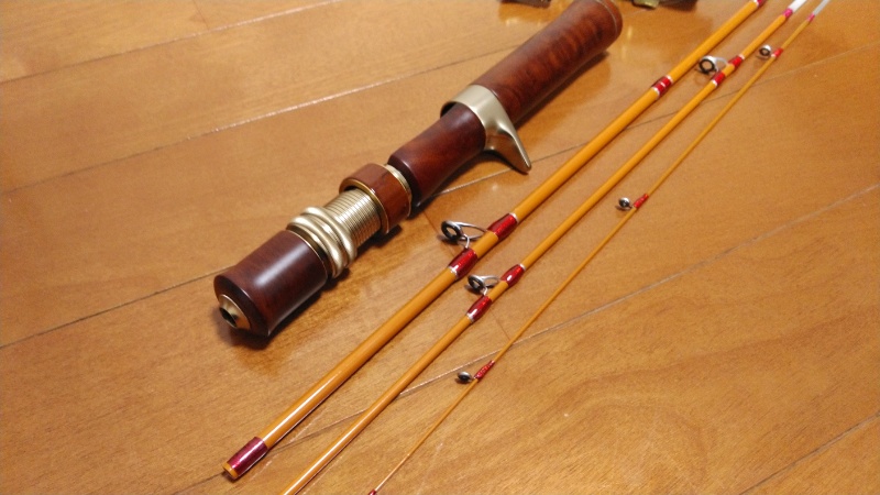 インプレ】アリエクの中華グラスロッドが面白い件【ウッドグリップの