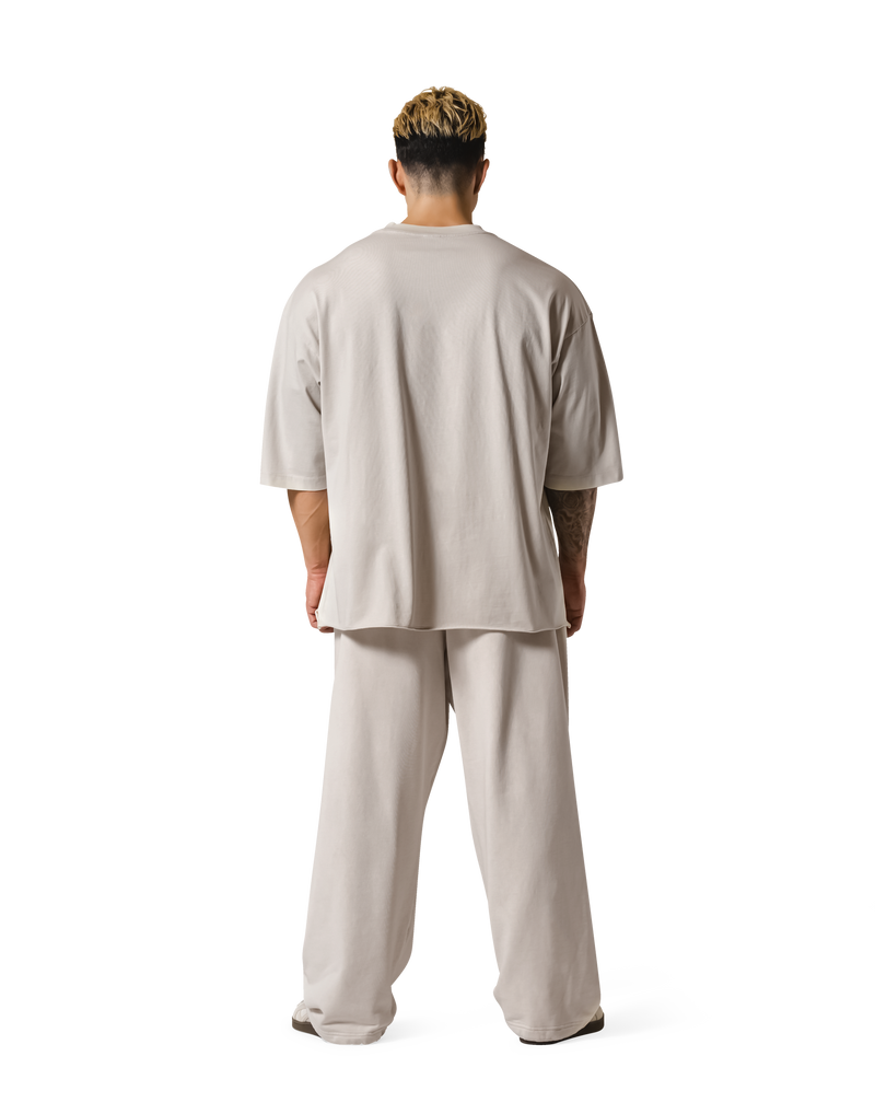 Chest Day Vintage Extra Big T-Shirt - Ivory – LÝFT