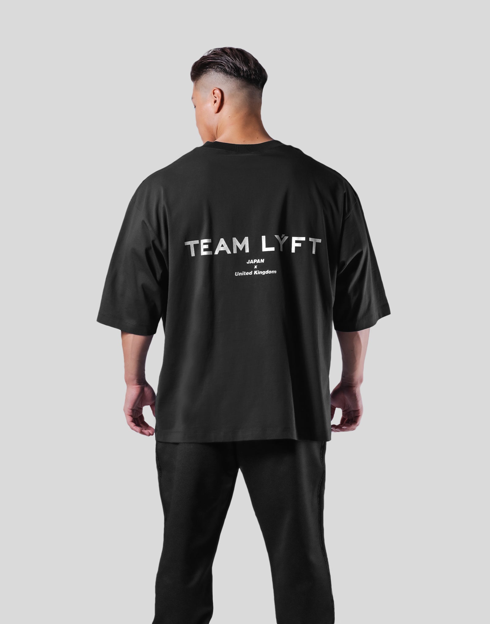 Team LÝFT Extra Big T-Shirt - Black