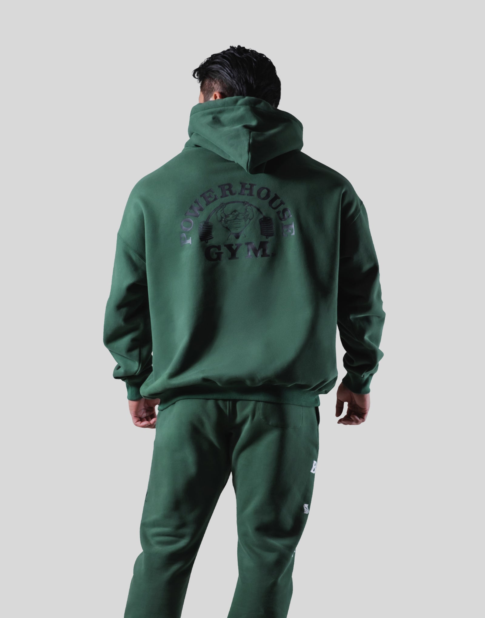 LÝFT × Power House Gym Logo Hoodie - Green