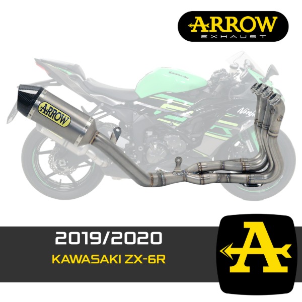 19-20 ZX-6R 레이스텍 컴페티션 풀시스템 머플러 [71209/71208