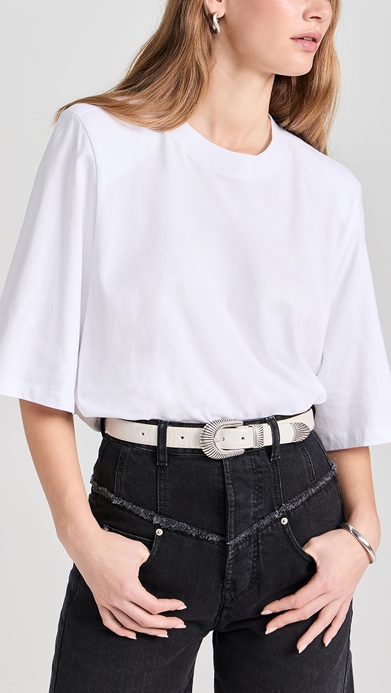 Anderson's Narrow Western Mock Croc Belt | Shopbop