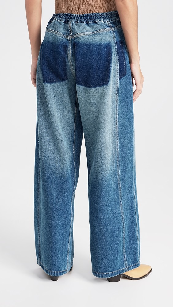 Sea Elena Denim Baggy Pants | Shopbop