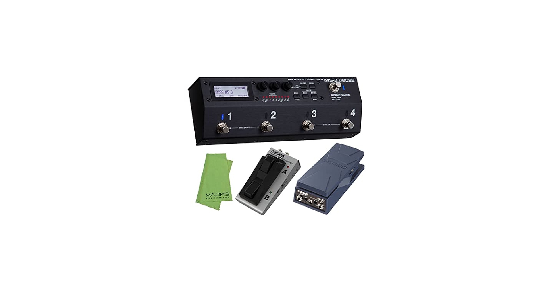 Amazon | 【EV-30 + FS-7セット】BOSS Multi Effects Switcher MS-3