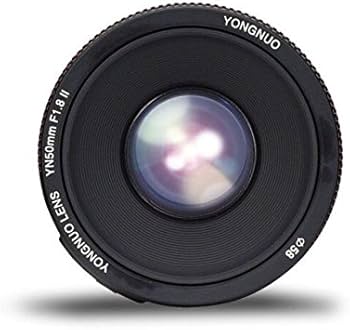 Amazon | YONGNUO YN50mm F1.8II EF 単焦点レンズ キャノン EFマウント
