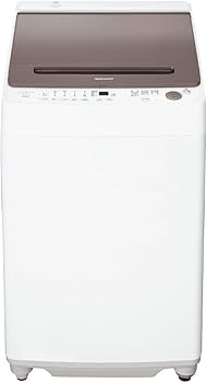 Amazon | シャープ(SHARP) 全自動洗濯機 9kg ES-GV9H-T 穴なし槽