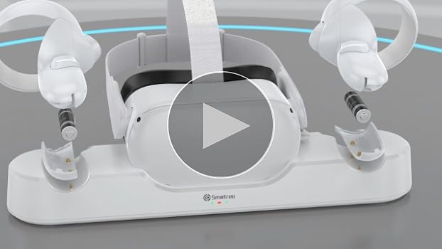 Amazon | Smatree Quest 2用の充電ドック,VRヘッドセットとTouch
