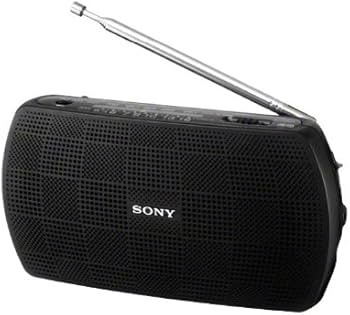 Amazon.co.jp: SONY ステレオポータブルラジオ ブラック SRF-18/B