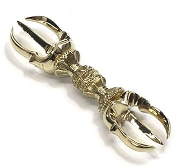 Amazon｜密教法具 独鈷杵 三鈷杵 五鈷杵 金剛鈴 金剛盤 本格派 精巧