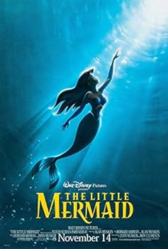 Amazon｜映画ポスター リトルマーメイド-1 ポスター アートキャンバス