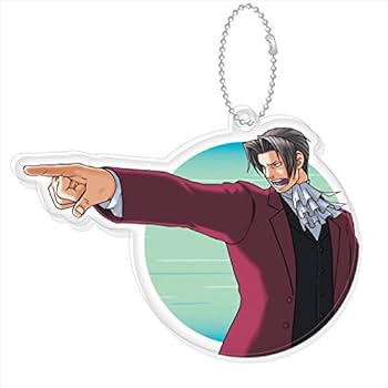 Amazon.co.jp: 逆転裁判 アクリルキーホルダー 御剣怜侍 : おもちゃ